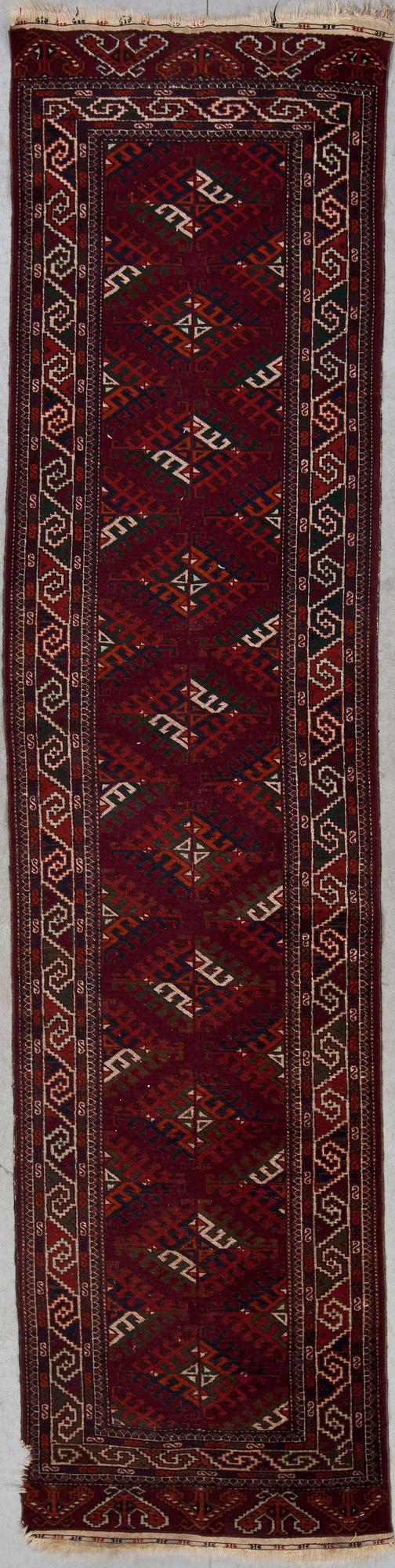 GALLERIMATTA, semiantik, Tekke-Bochara, ca 313 X 77 cm.