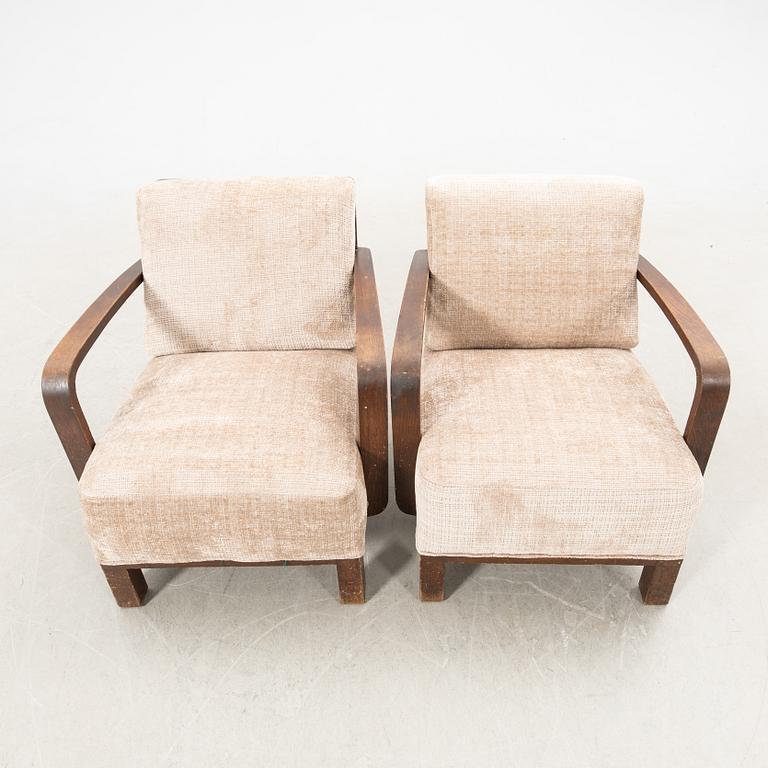 Fåtöljer ett par 1940-tal.