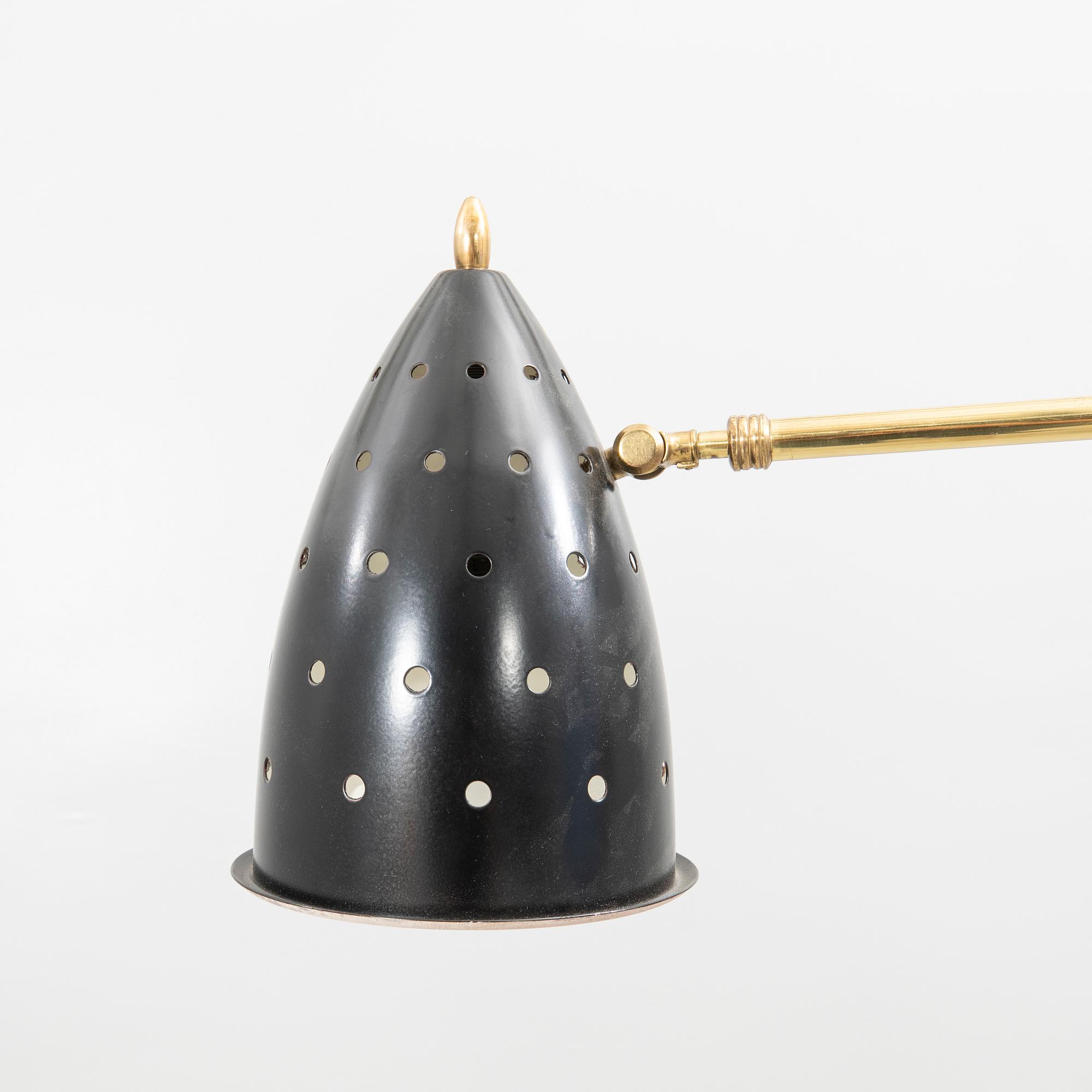 Wall lamp, Eskilstuna Armaturfabrik, mid-20th century.