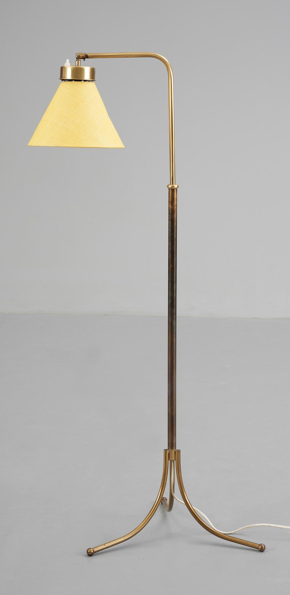 GOLVLAMPA, mässing, Josef Frank, Firma Svenskt Tenn.