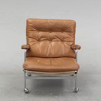 A model 'Karin' easy chair by Bruno Mathsson for Dux.