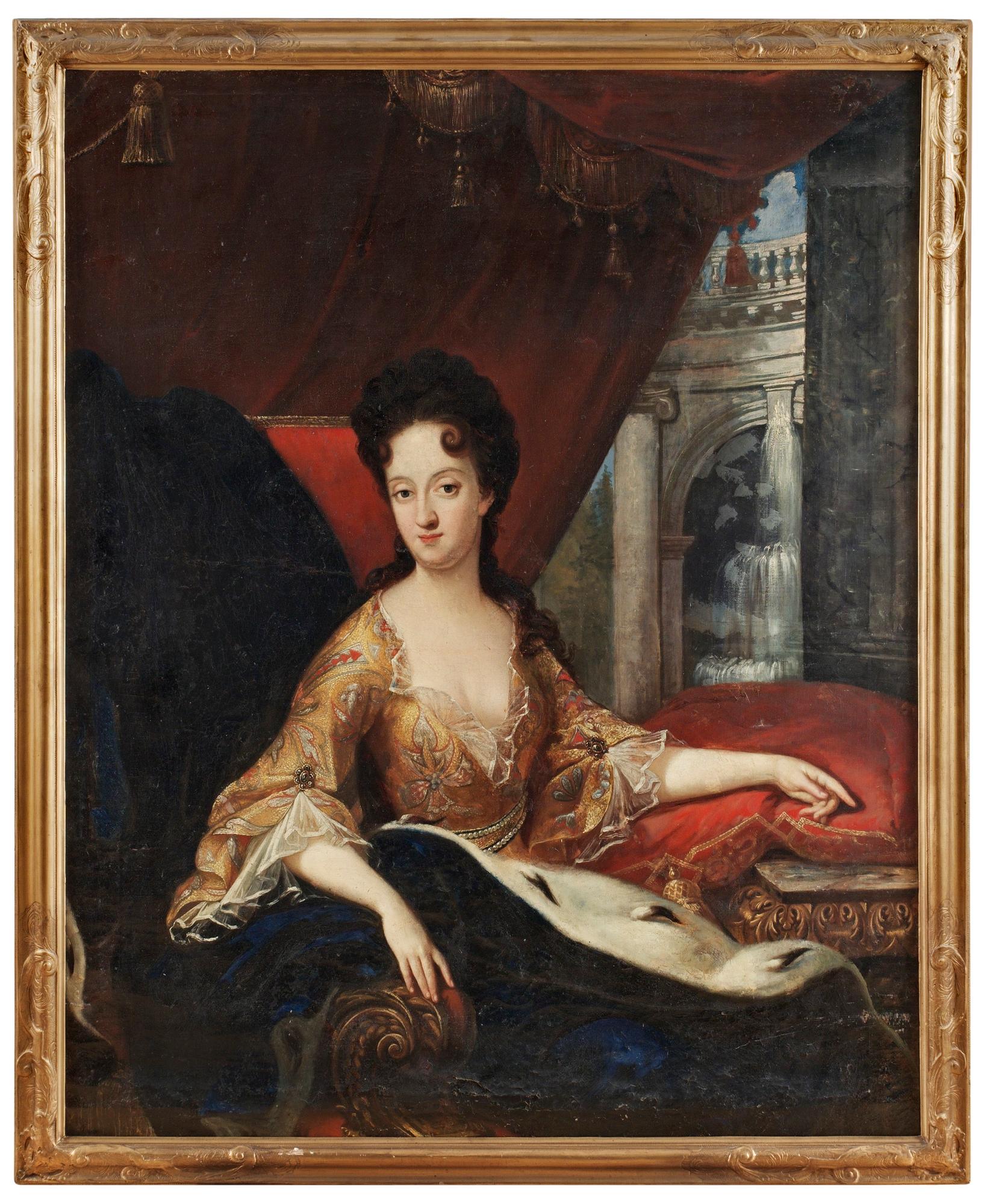 David von Krafft His studio, "Drottning Ulrika Eleonora dy" (1688-1741).