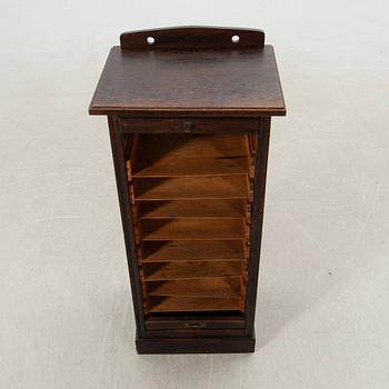 Jalousie cabinet, first half of the 20th century.
