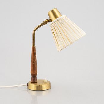 Hans Bergström, a model "705" table lamp, Ateljé Lyktan, Sweden, 1950's.