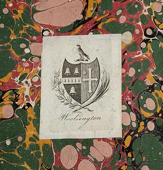 BOKVERK, vol I-IV, "The Works of The Late Right Honorable Joseph Addison", Birmingham 1761.