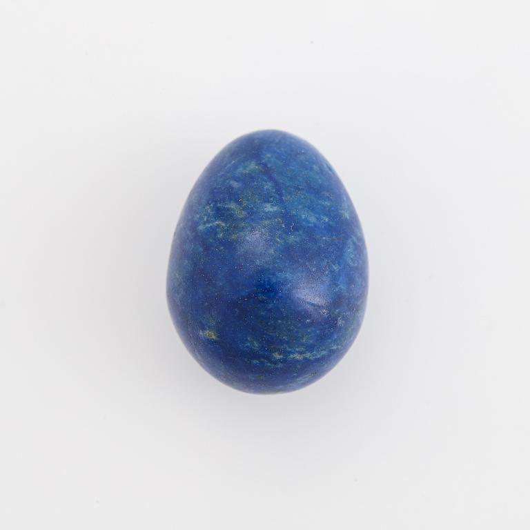 Lapis lazuli egg.