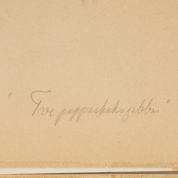 Einar Nerman, "Tre Pepparkaksgubbar".