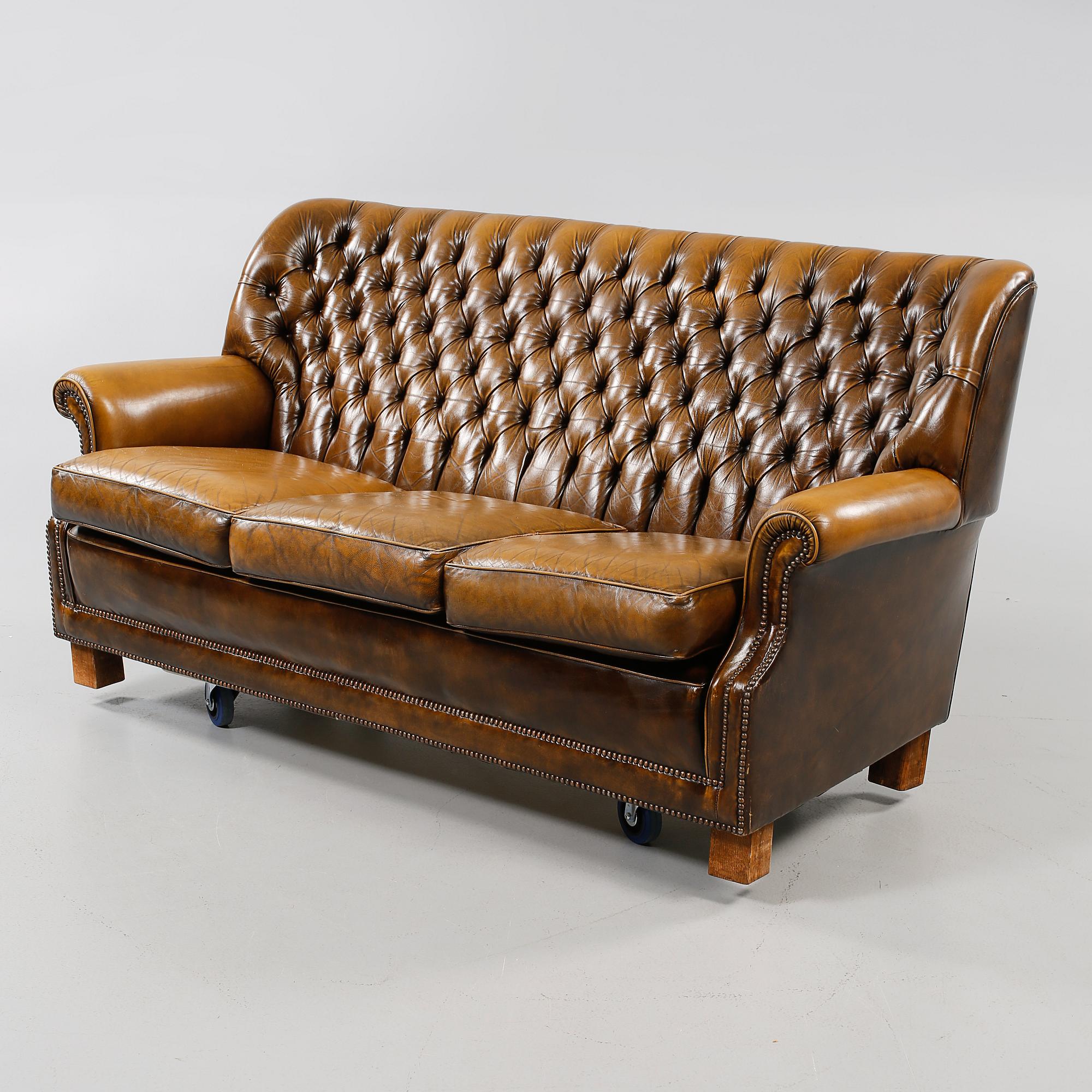 SOFFA, Chesterfieldmodell, 1900-talets andra hälft.