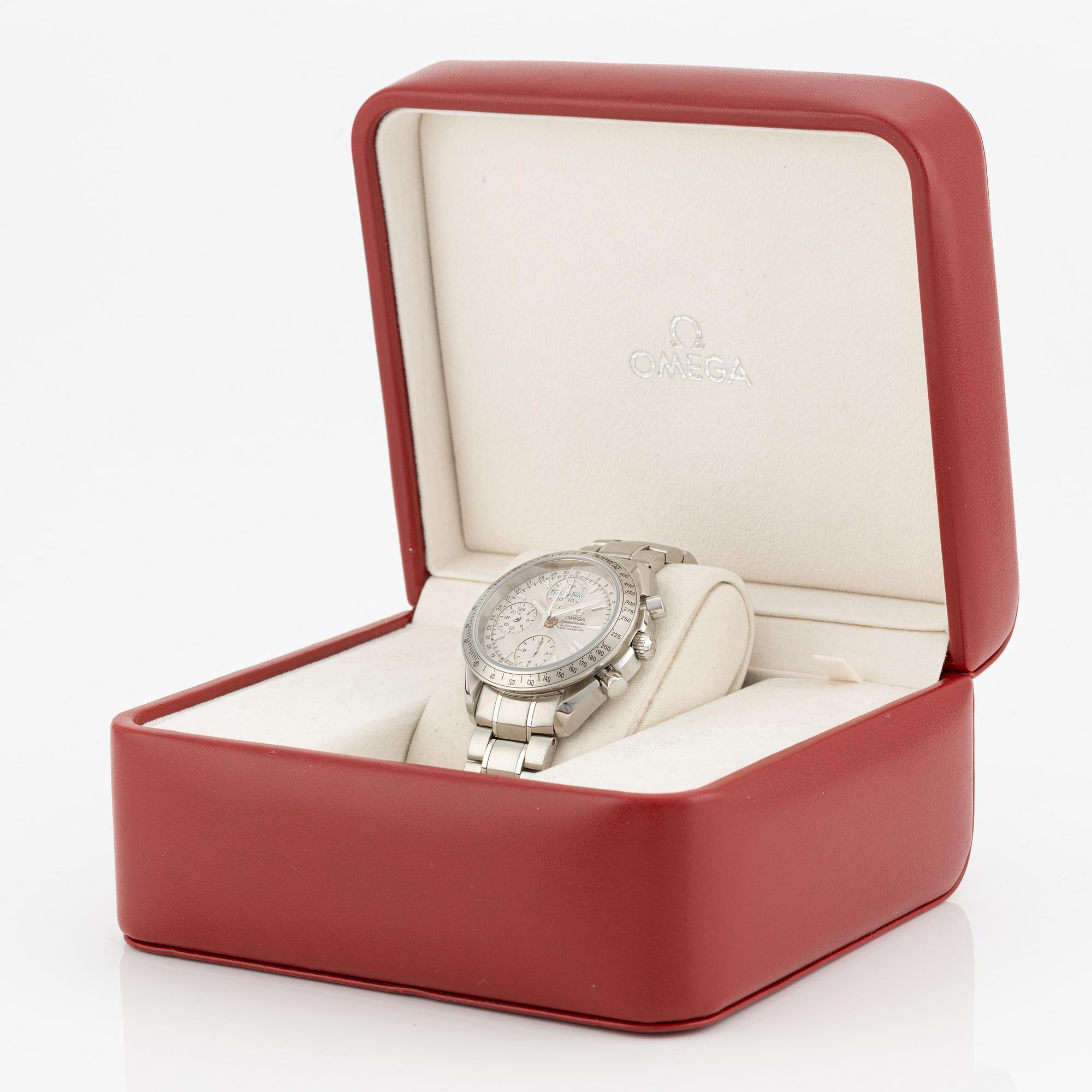 Omega, Speedmaster, Day-Date, kronograf, armbandsur, 40 mm.