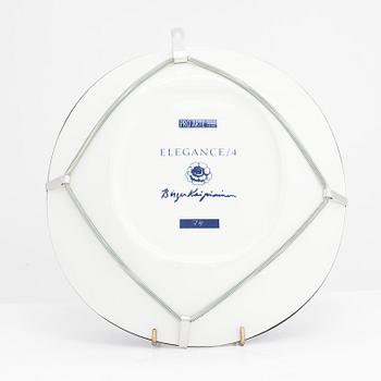 Birger Kaipiainen, fat, porslin, "Elegance/4", numrerad 74. Pro Arte, Arabia.