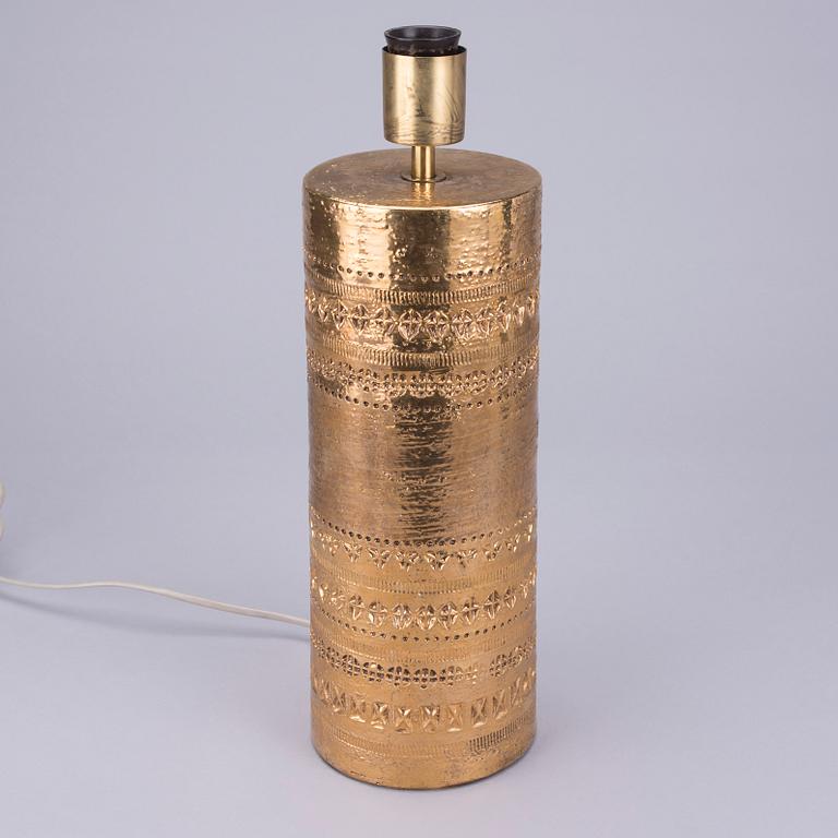 BORDSLAMPA, keramik, Bitossi numrerad B37125, Italy, 1900-talets mitt.