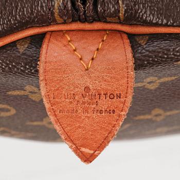 LOUIS VUITTON, a monogram canvas weekend bag, "Keepall 55", 1988.