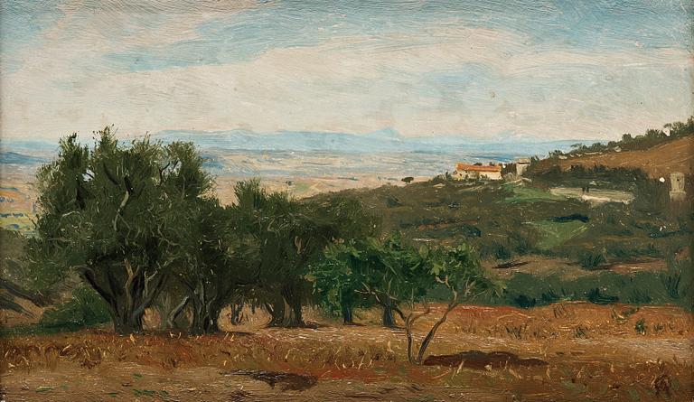 Olof Arborelius, Vy från Capidimonte di Sorrento.