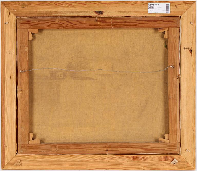 Carl Brandt, oil on canvas, signed.