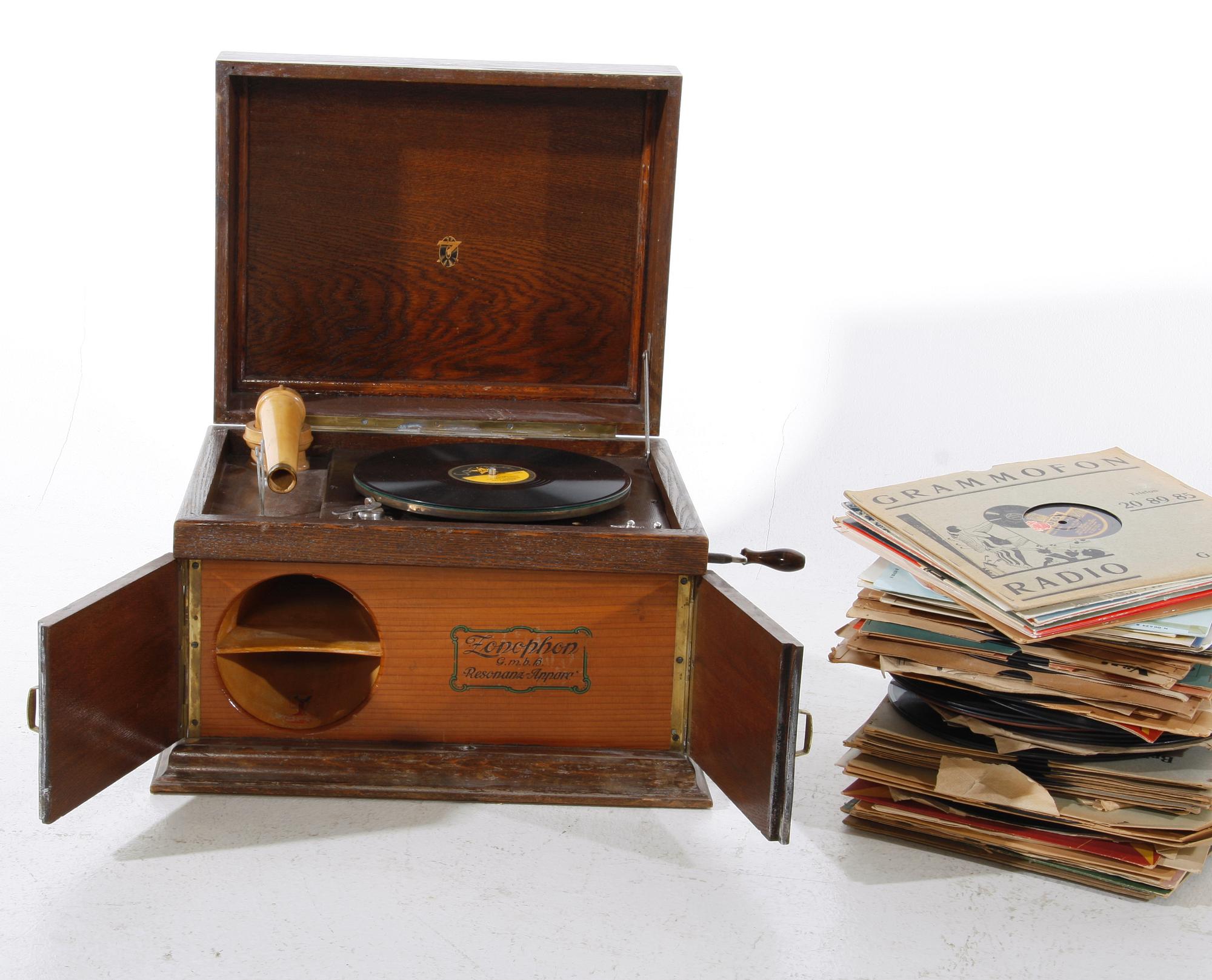 VEVGRAMMOFON, tidigt 1900-tal.