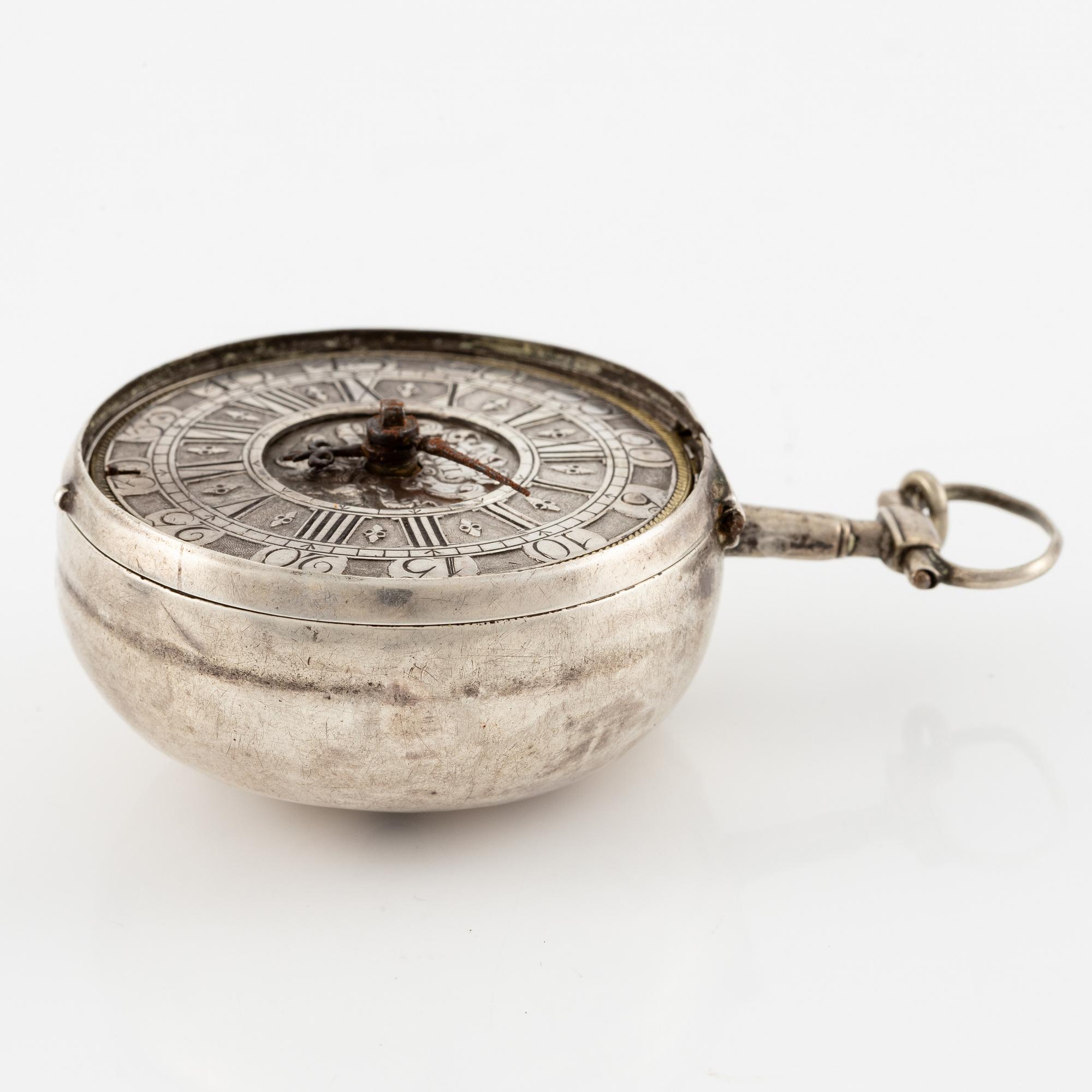 Fickur, av John Davis, London, tidigt 1700-tal, Barock.