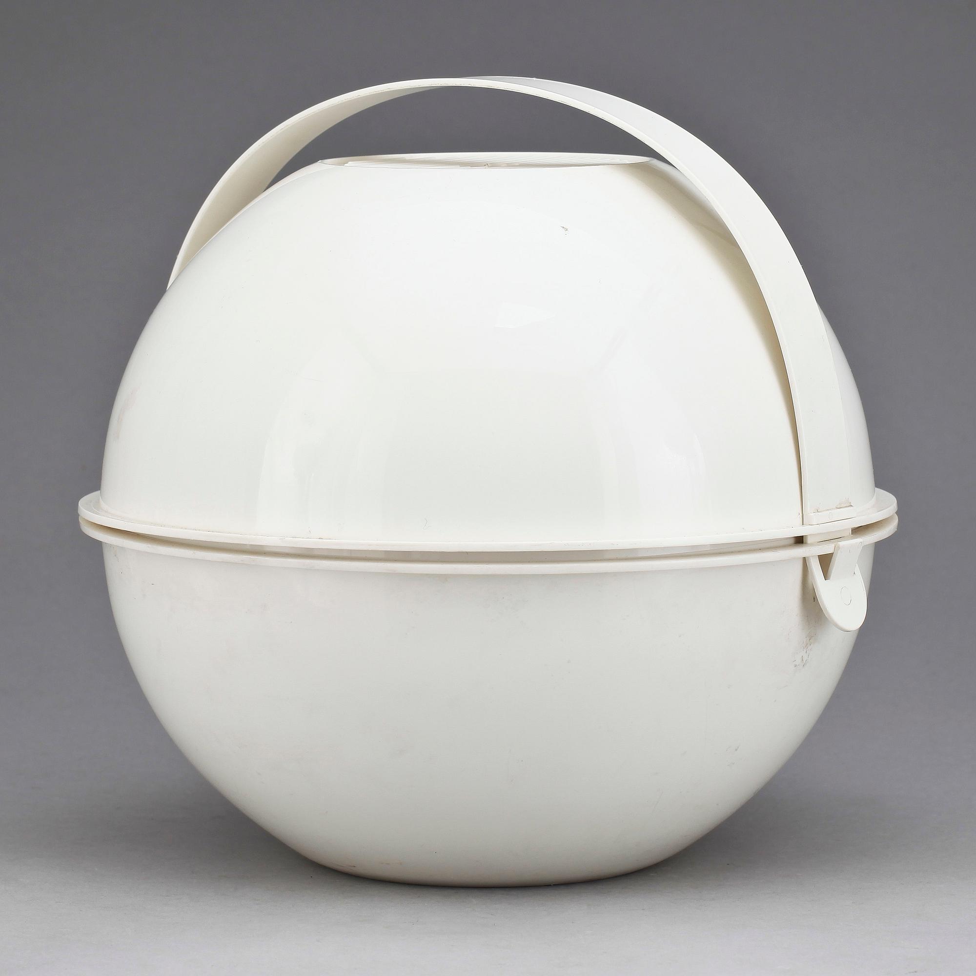 PICKNICKSERVIS, 39 delar, plast, Guzzini per alimenti, Italien, 1950/60-tal.