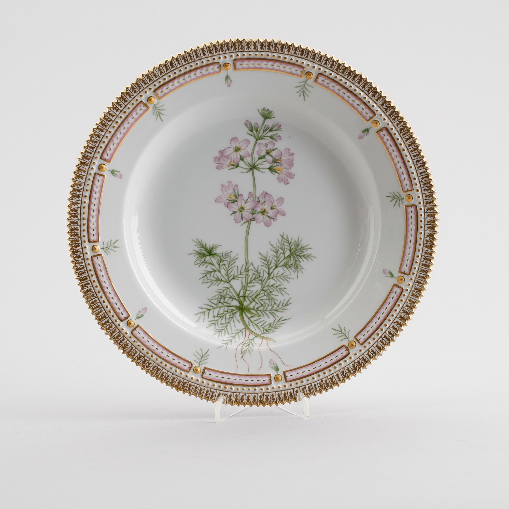 FAT, porslin, "Flora Danica", Royal Copenhagen.