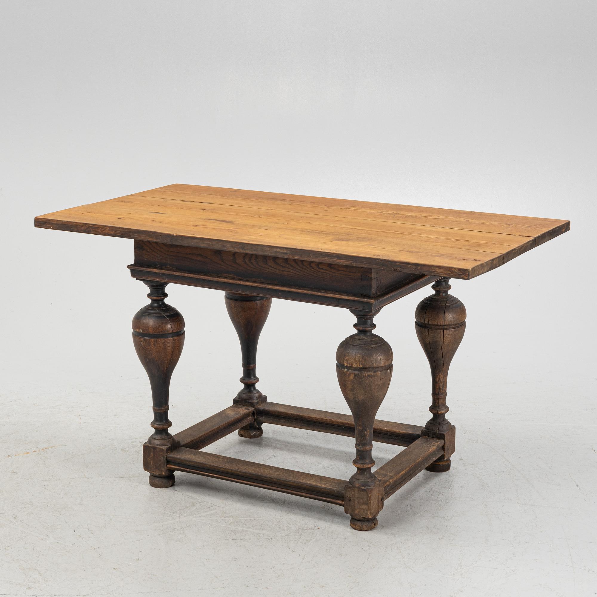 Bord, barock, 1700-tal.