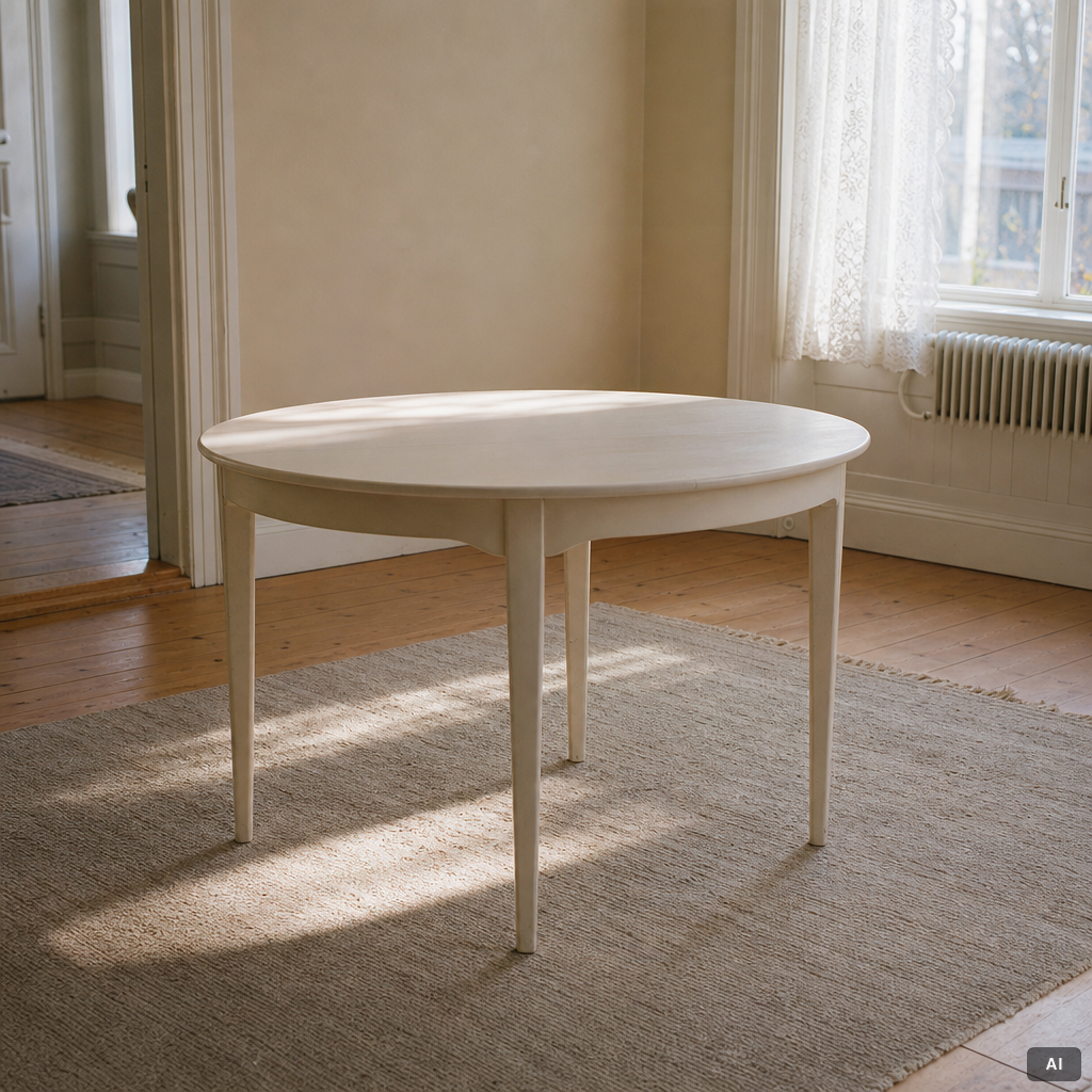 Carl Malmsten, a dining table "Talavid", Waggeryds Möbelfabrik AB, second half of the 20th century.