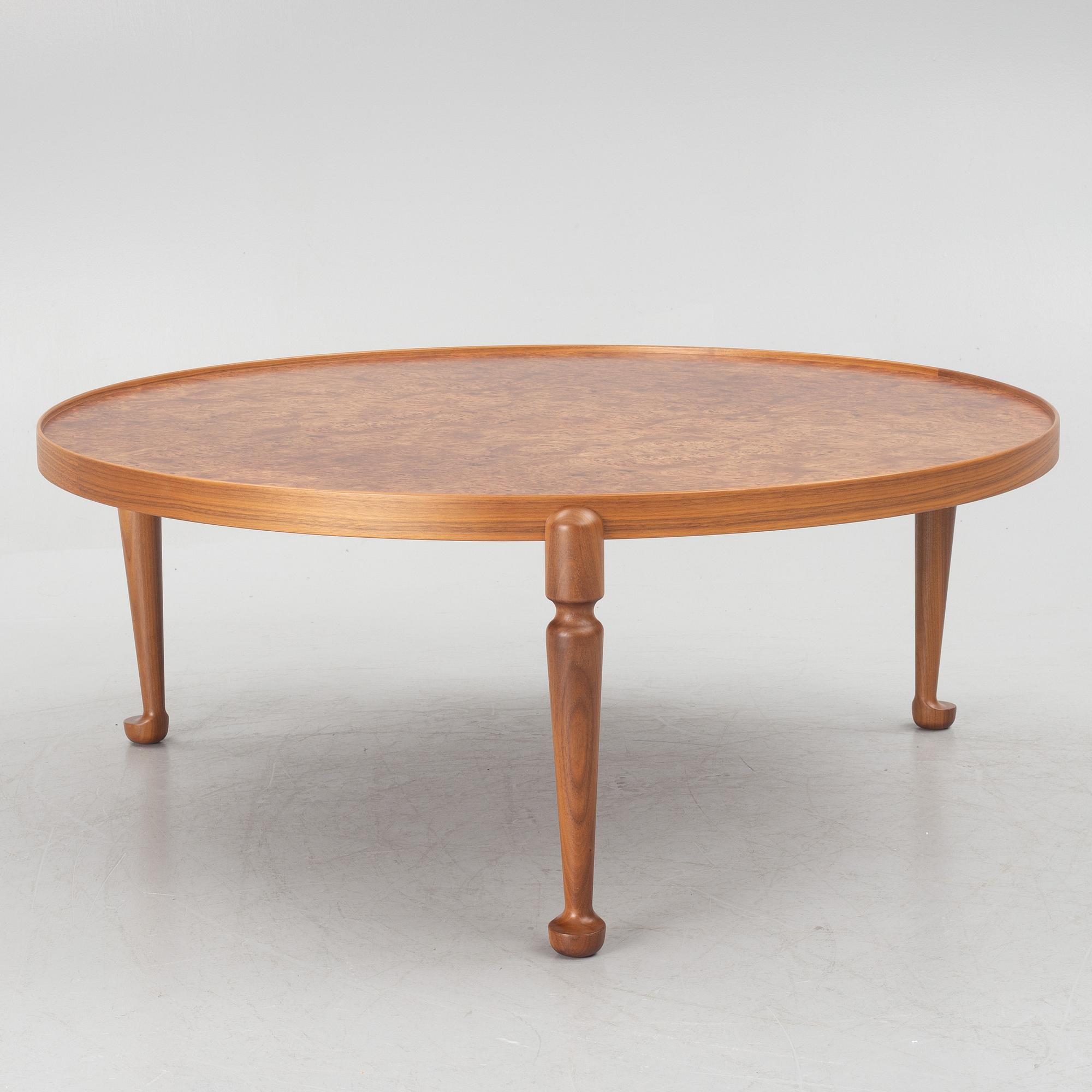 Josef Frank, coffee table, model 2139, Svenskt Tenn after 1985.