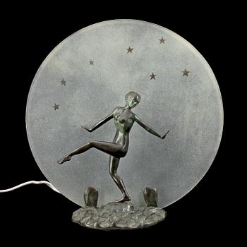 BORDSLAMPA, Art Deco, 1920-tal.