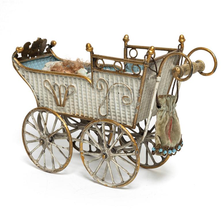 Märklin, dockvagn, omkring 1900.
