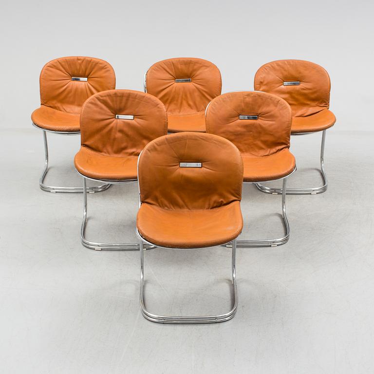 A 7 piece dining set "Sabrina" by Gastone Rinaldi, Italy.