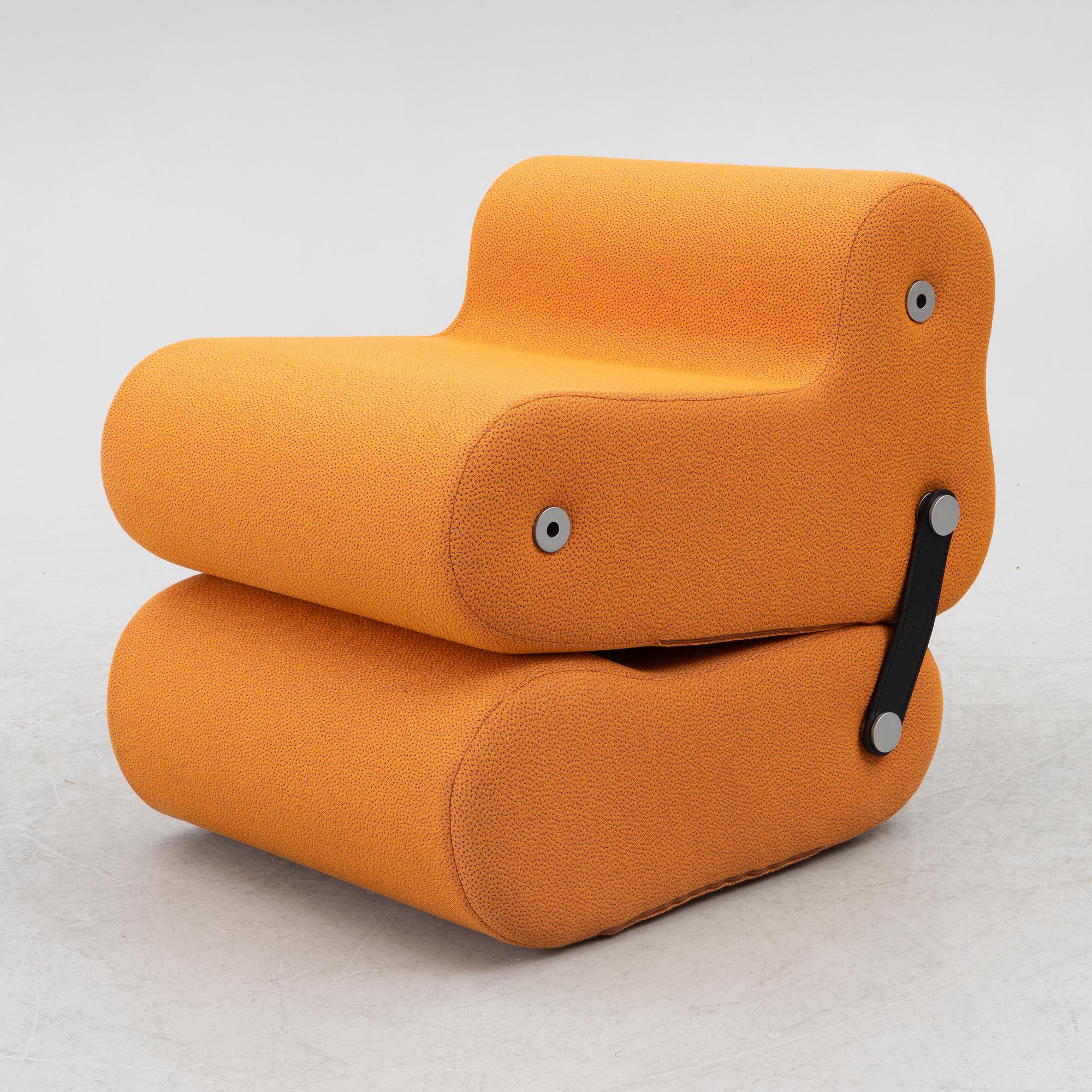Joe Colombo, a 'Multichair' lounge chair, B-Line, Italy.