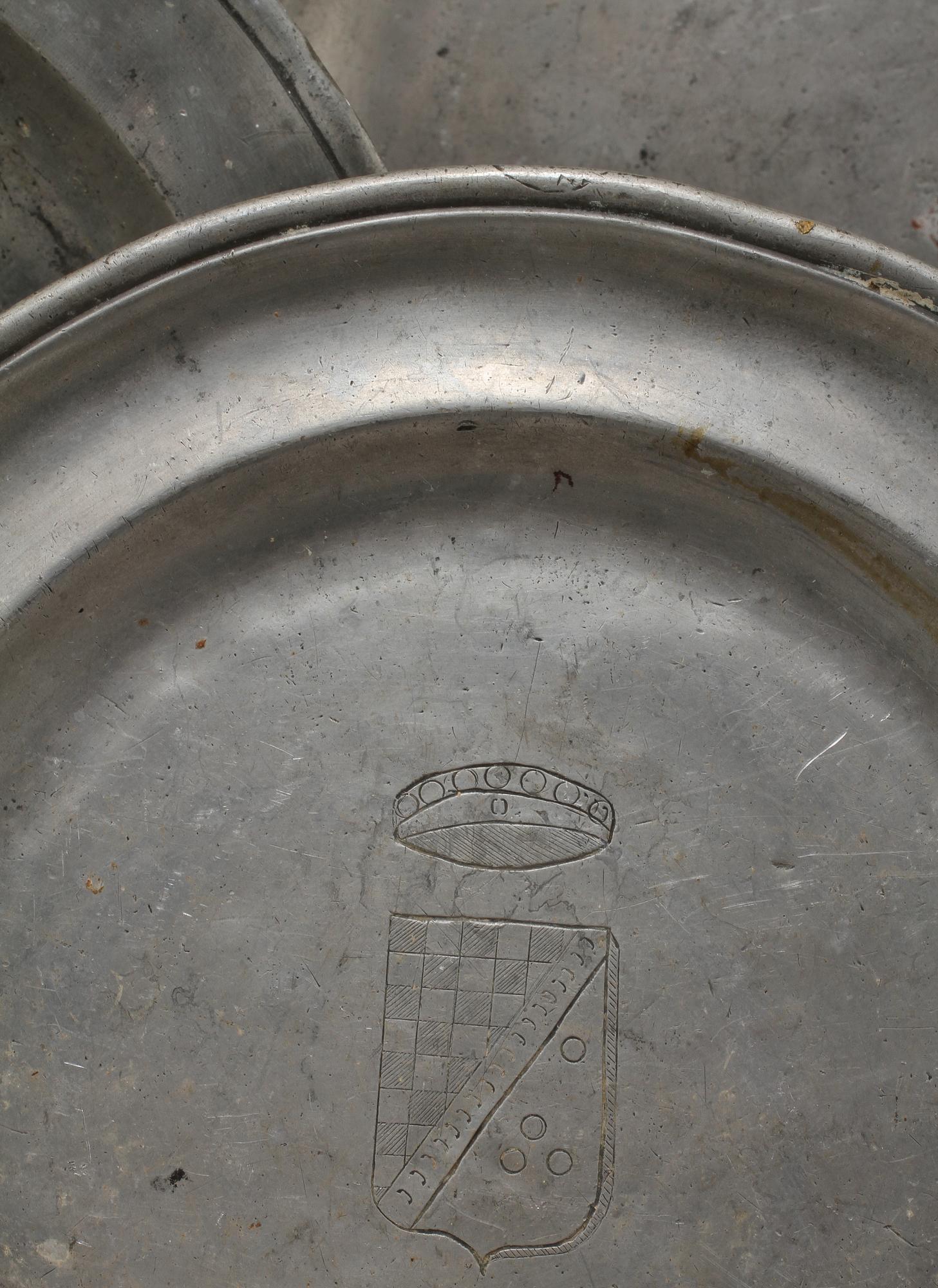 FAT, 3 st, tenn, 1700/1800-tal.