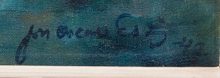 Jon Oscar Esti, Iltahämärä rannalla.