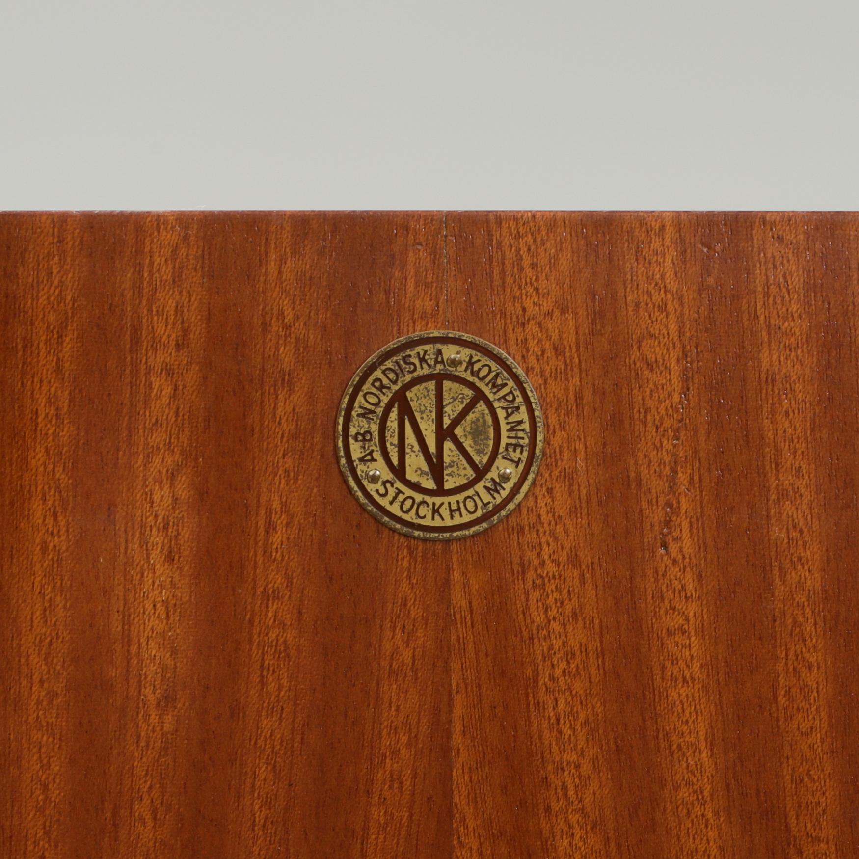 SIDEBOARD, "OK", Axel Einar Hjort, Nordiska Kompaniet, Nyköping 1938.