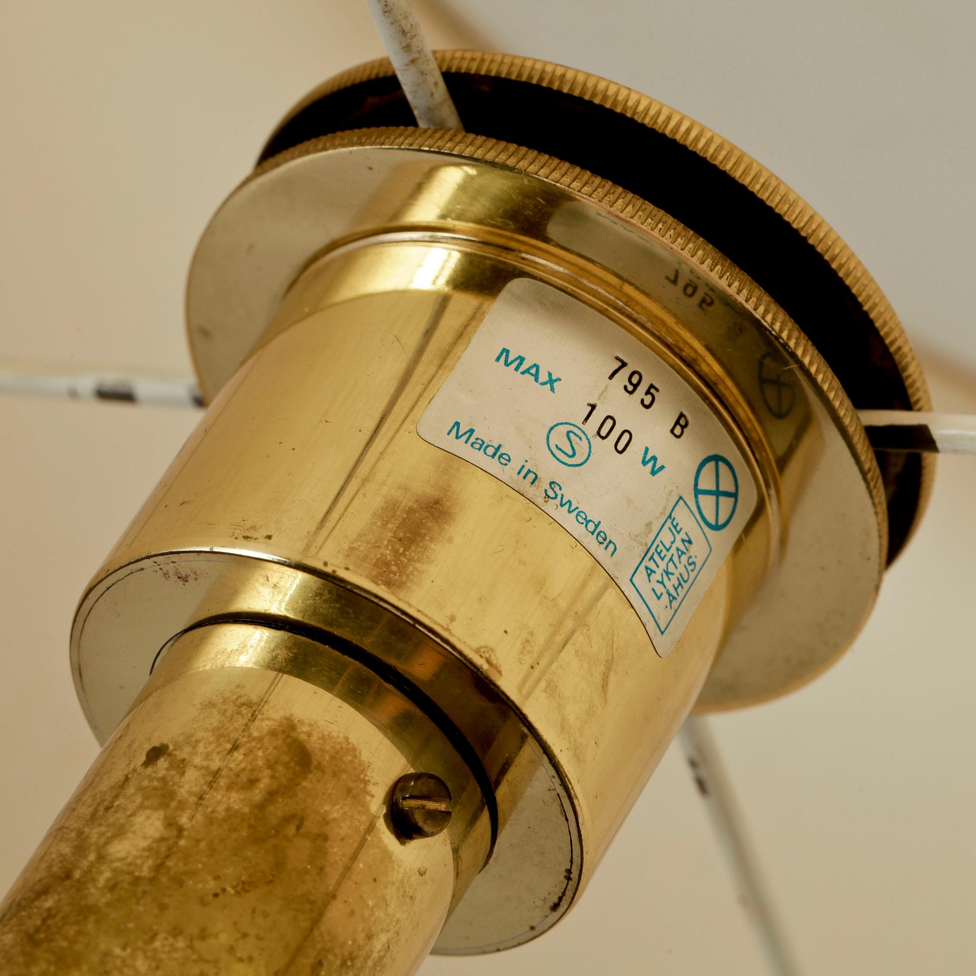BORDSLAMPA, Ateljé lyktan, Åhus, 1900-talets andra hälft.