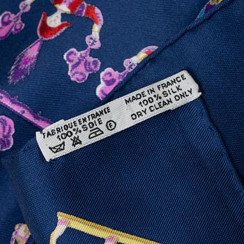 Hermès, scarf, "Les Artificiers".
