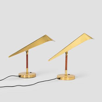 Pöytävalaisinpari, KT-Valaistus, 1900-luvun loppu puoli.