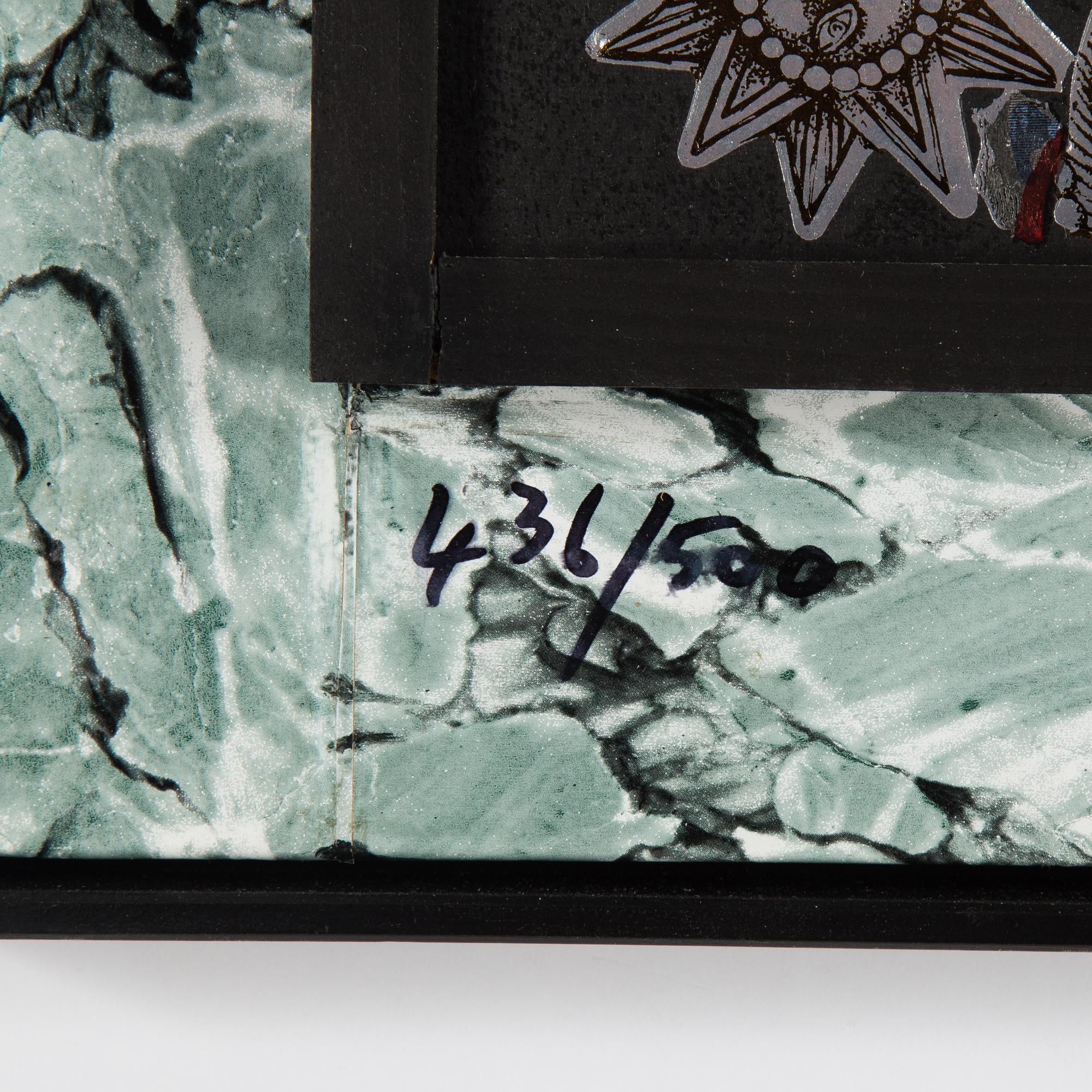 ENRICO BAJ, multipel, signerad och numrerad 436/500.