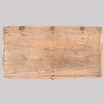 A 17th/18th century chest.
