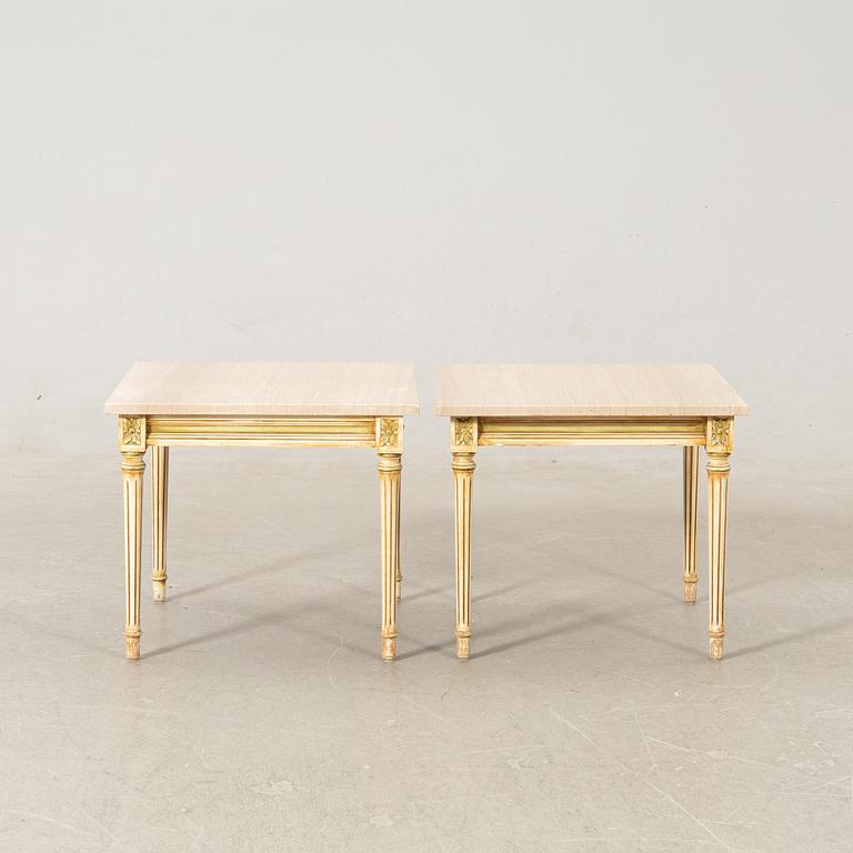 Side table, a pair, second half of the 20th century.