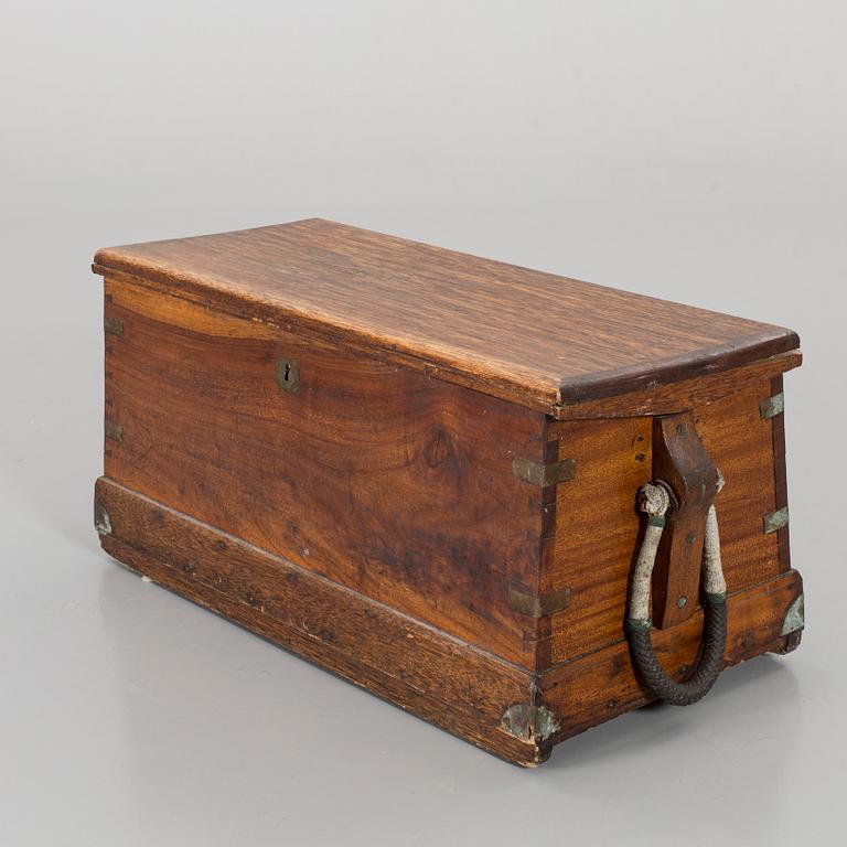 A seamans coffin, 19th century.