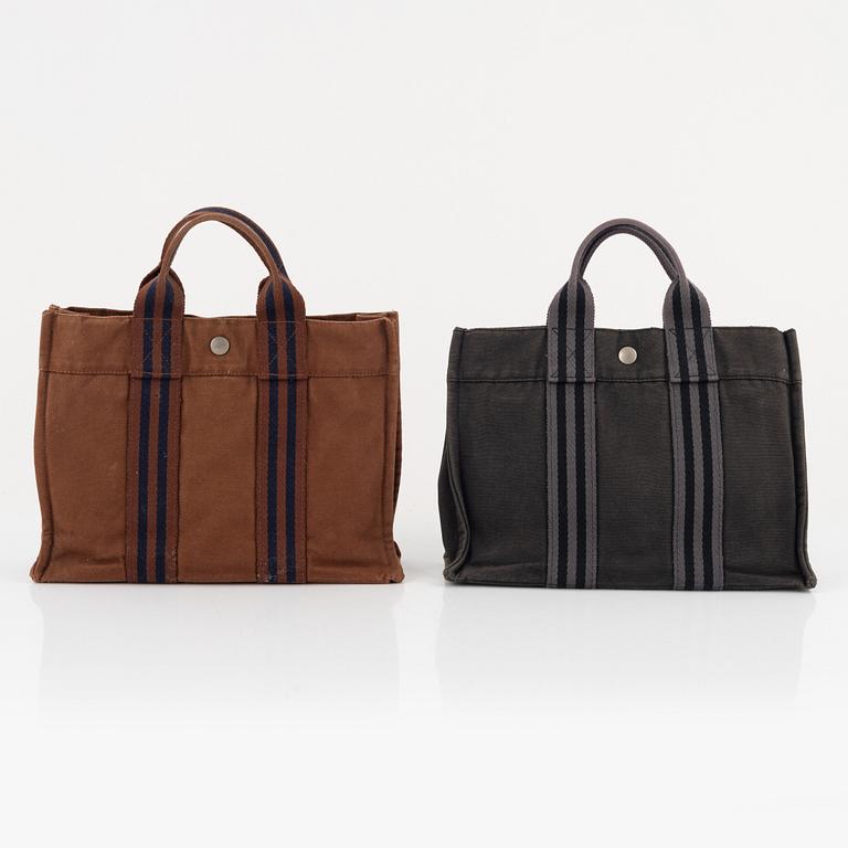 Hermès, väskor, 2 st, "Fourre tout PM".