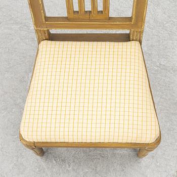 Chair, Gustavian, late 18th century.