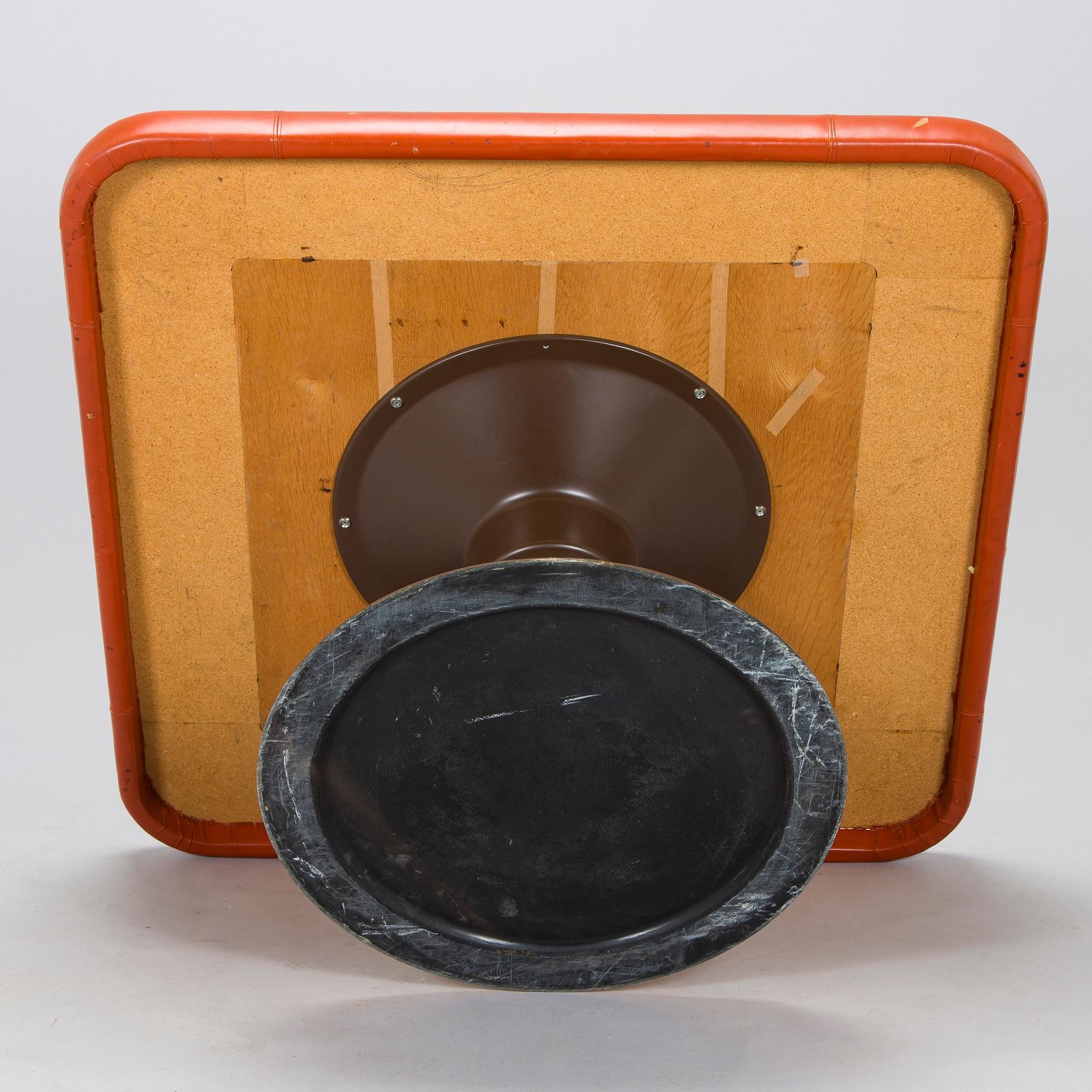 Yrjö Kukkapuro, sohvapöytä, tilaustyö, Haimi, 1970-luvun loppu.