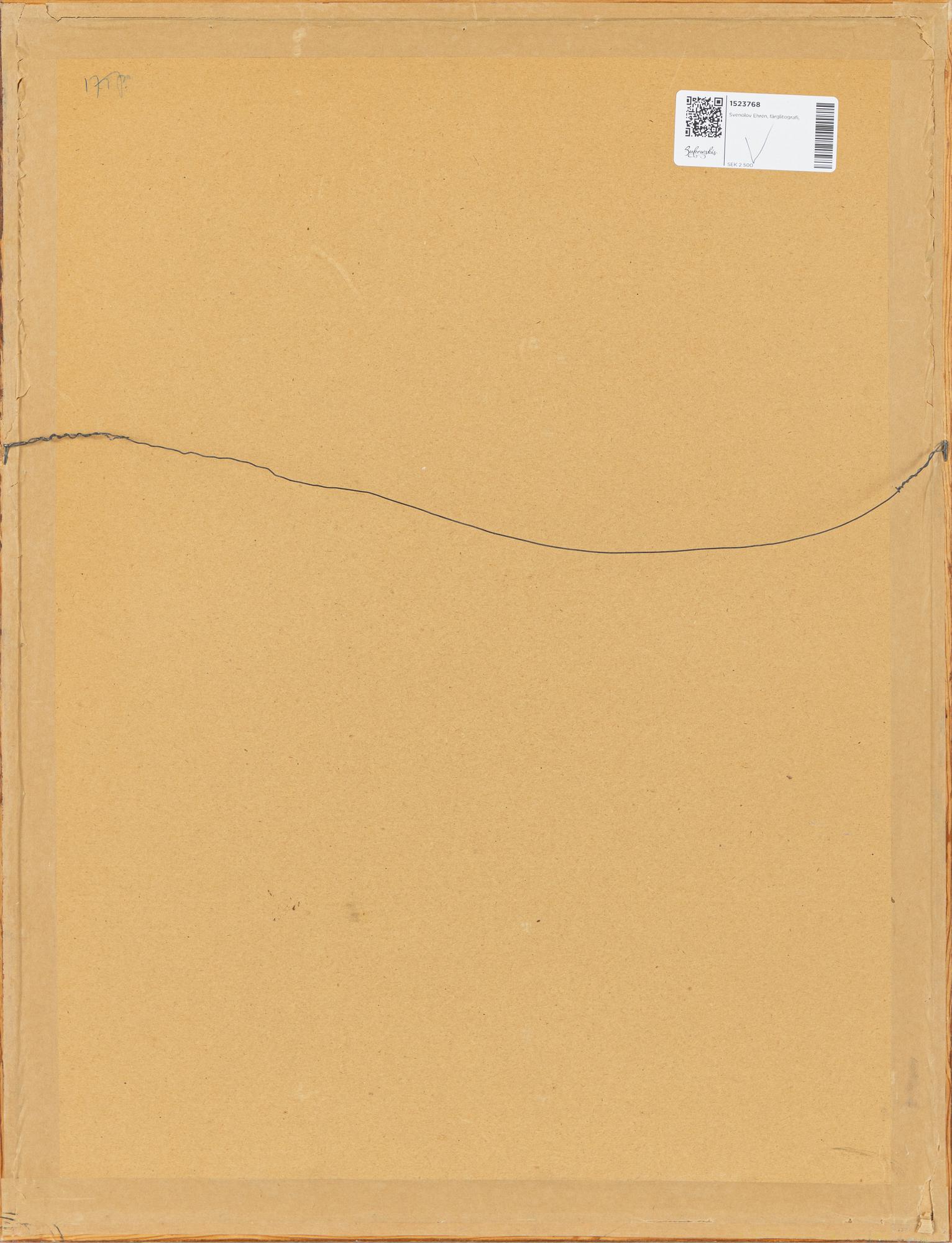 Svenolov Ehrén, Skansbron.