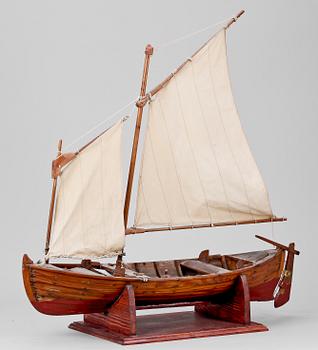 MODELLBÅT, 1900-talets första hälft.