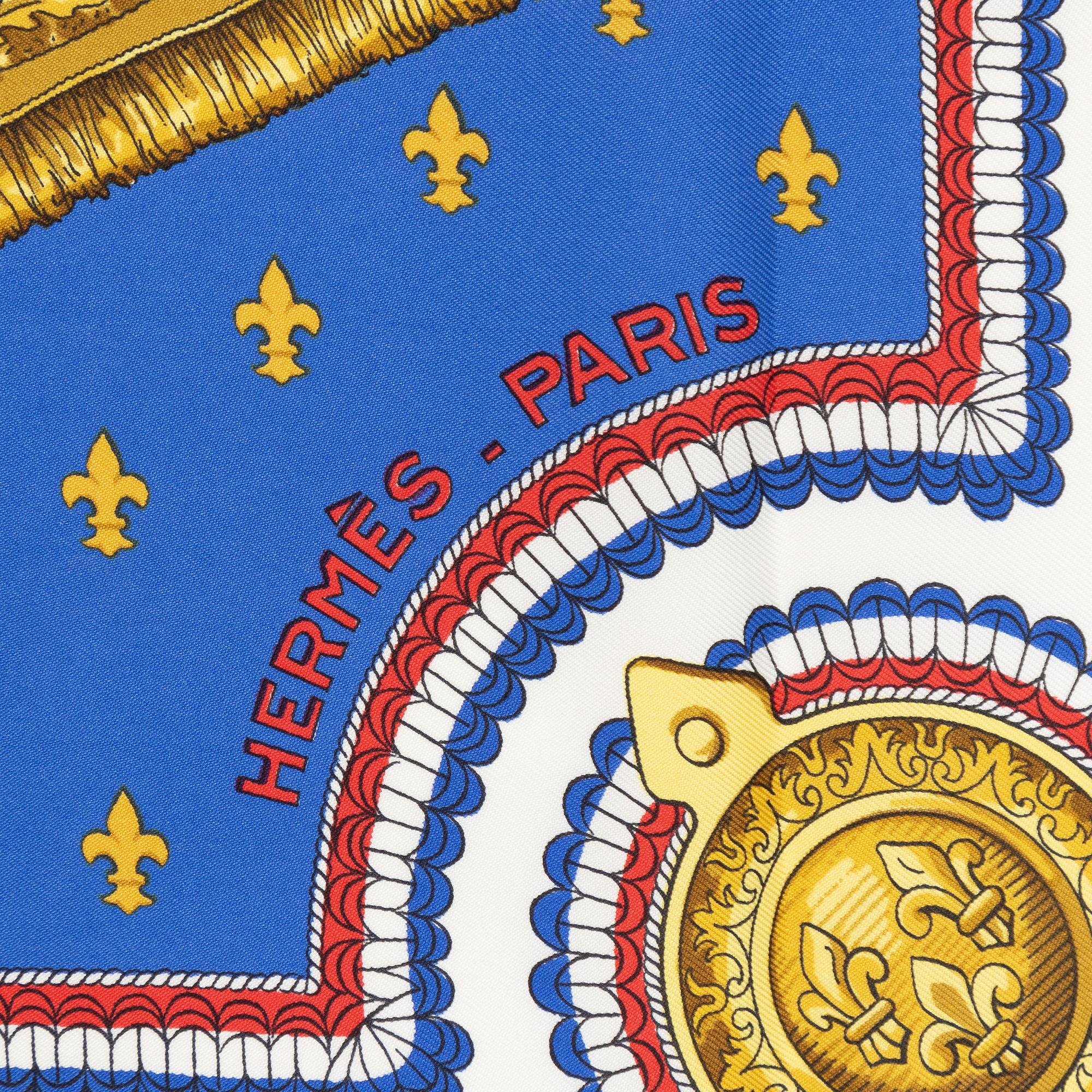 Hermès, scarf, "Selles a Housse".