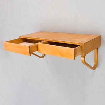 Alvar Aalto, a mid-20th-century console / shelf 114 for O.Y. Huonekalu- ja Rakennustyötehdas A.B.