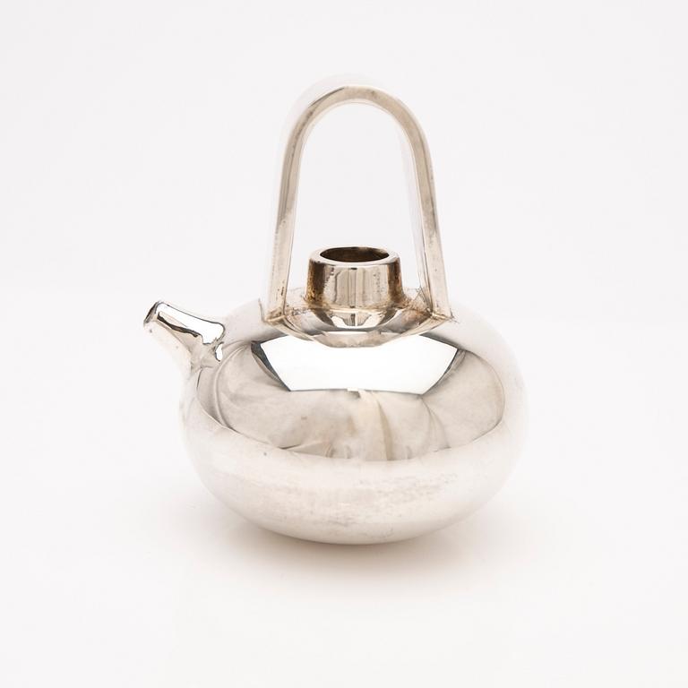 Teapot, sterling silver, Mexico.