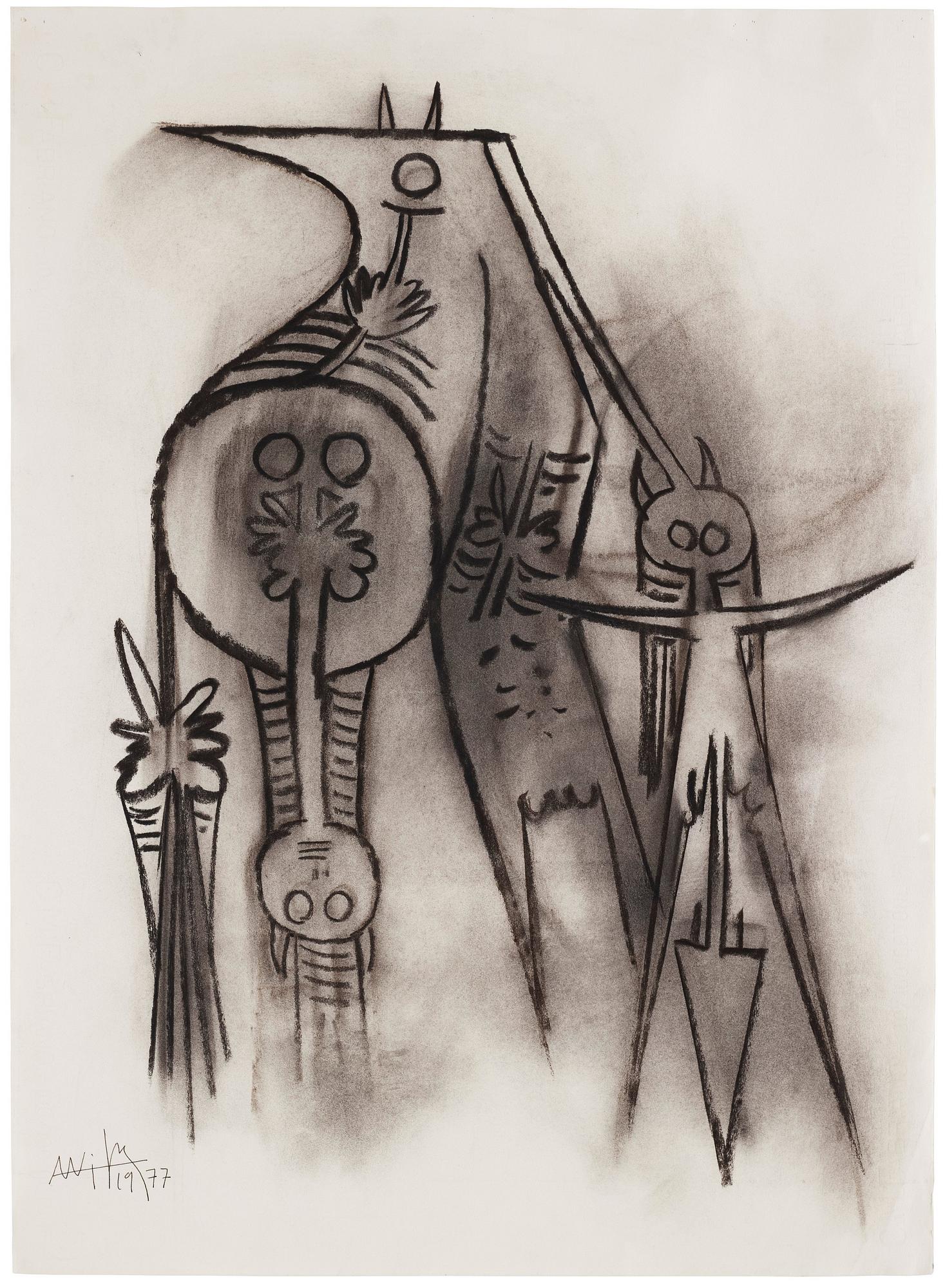 Wifredo Lam, Utan titel.