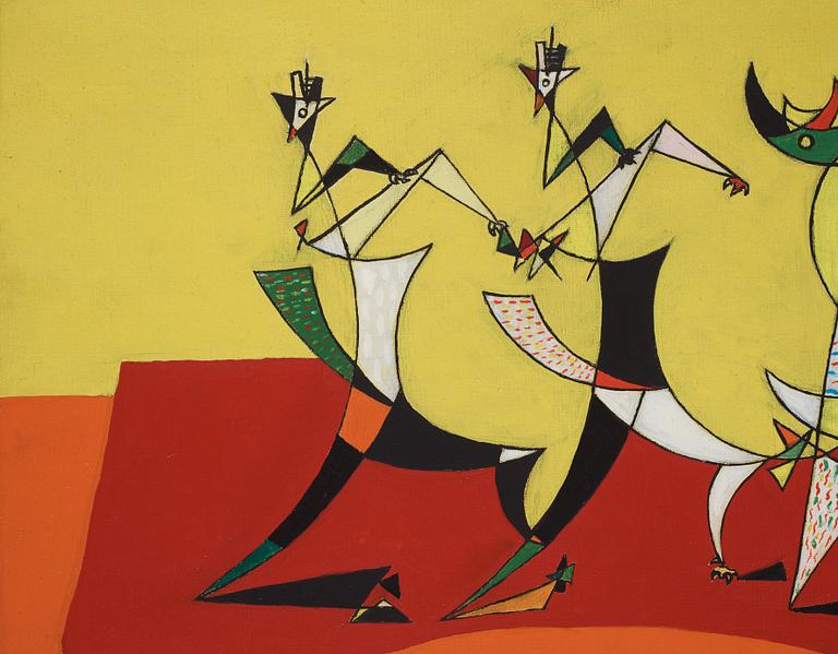 Georges Papazoff, Dancing figures.