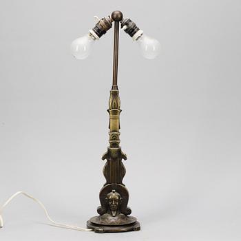 BORDSLAMPA, art deco, 1930-tal.
